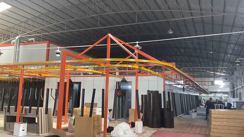 Foshan Woderful furniture Co., Ltd. línea de producción del fabricante